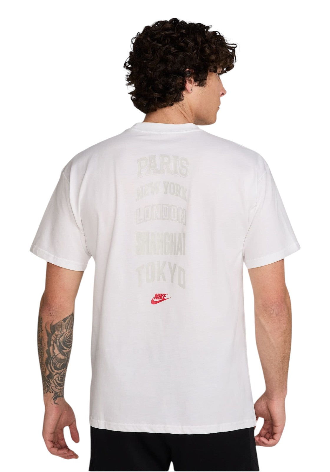 T-SHIRT E CANOTTE Bianco/argento Nike