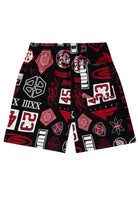 PANTALONCINI Nero/rosso Nike