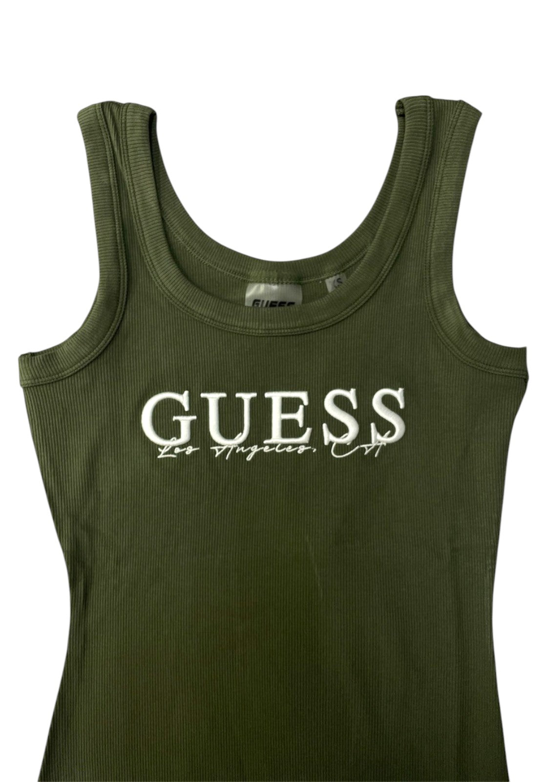 VESTITI-GONNE Verde Militare Guess