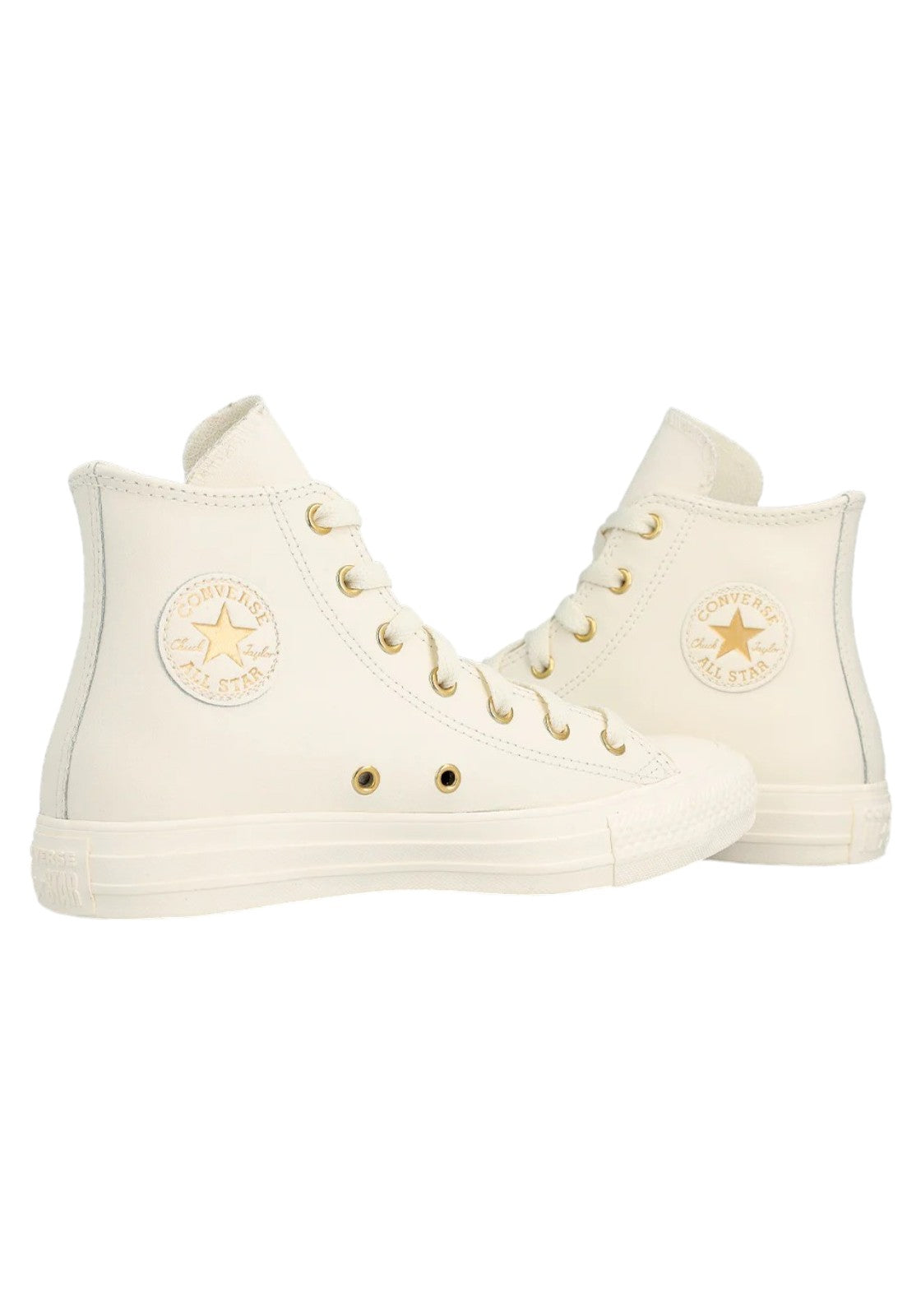 SCARPE Panna/oro Converse