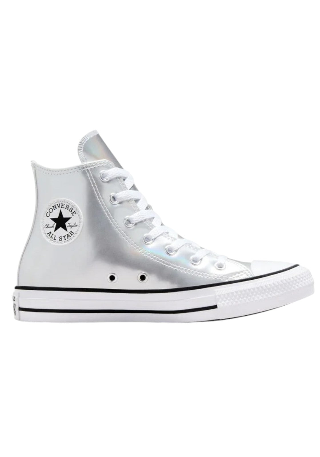 SCARPE Argento Converse