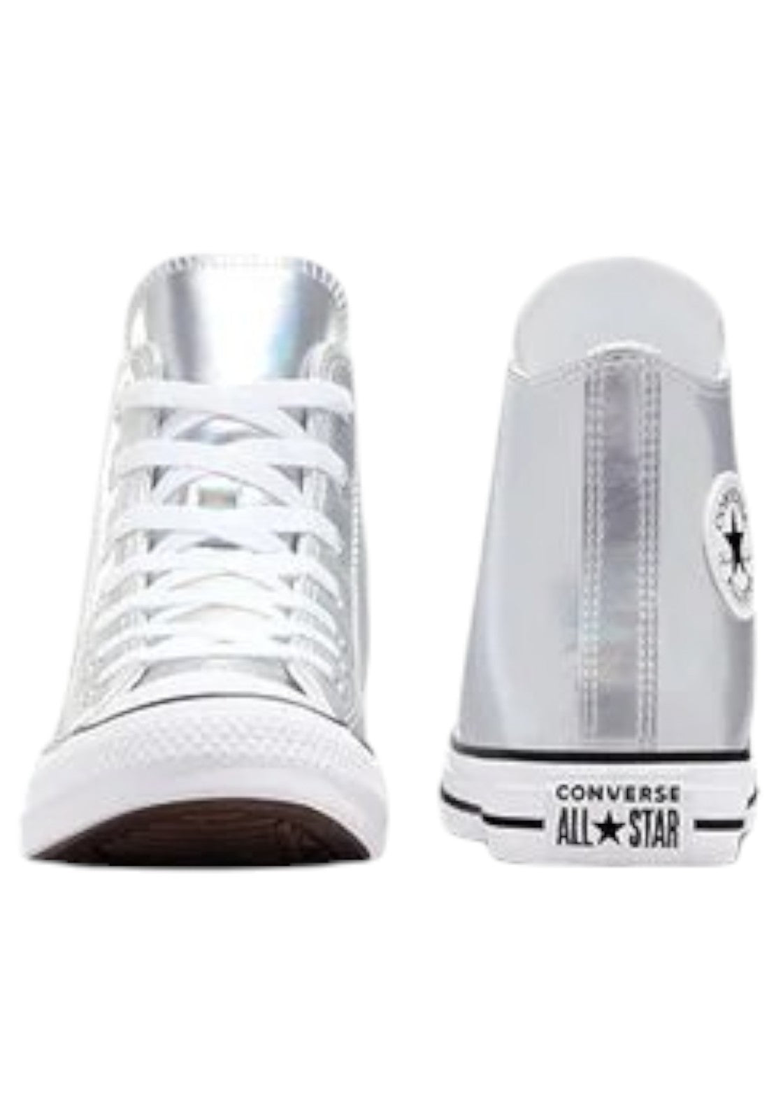 SCARPE Argento Converse