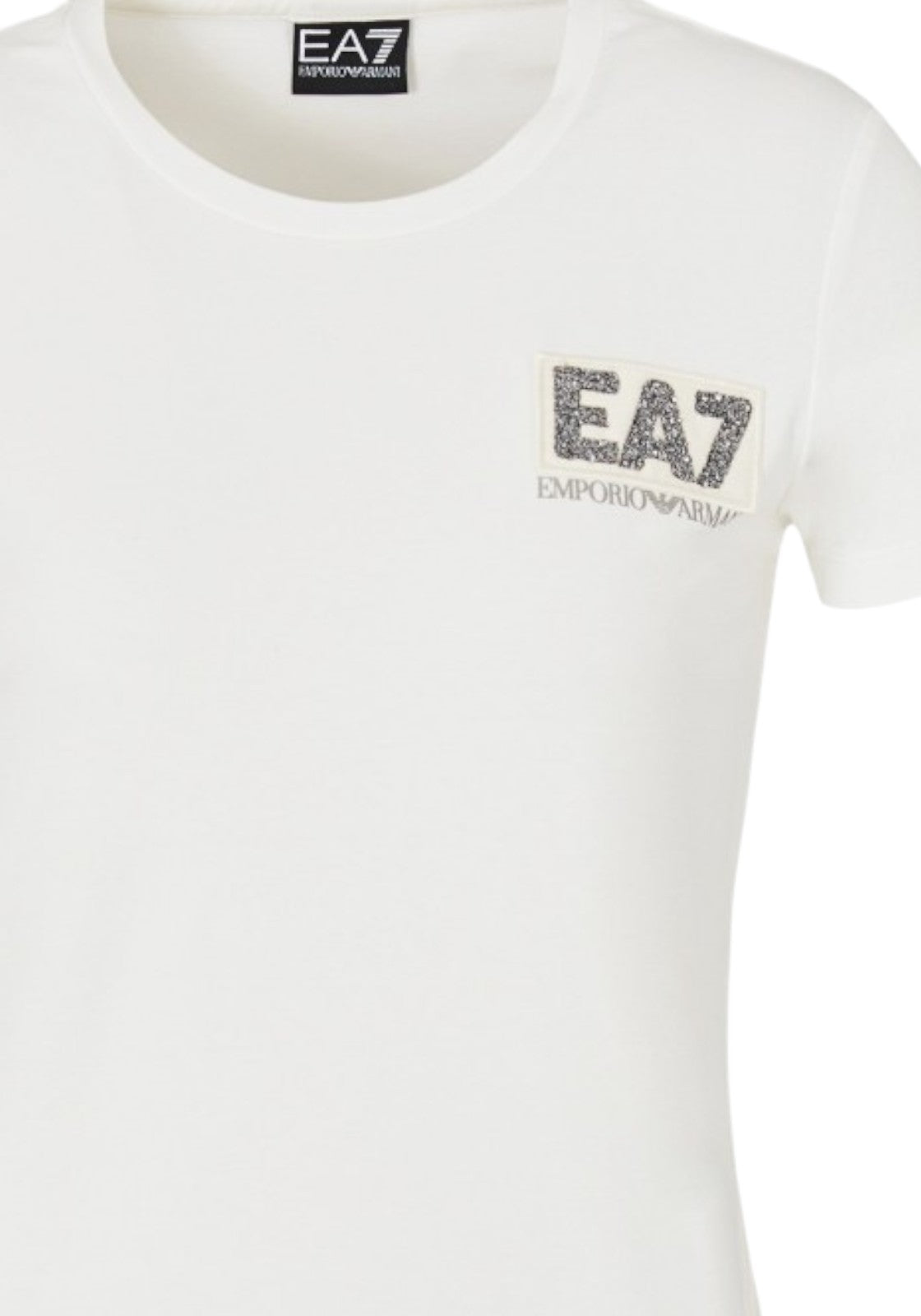 T-SHIRT E CANOTTE Bianco/argento Ea7