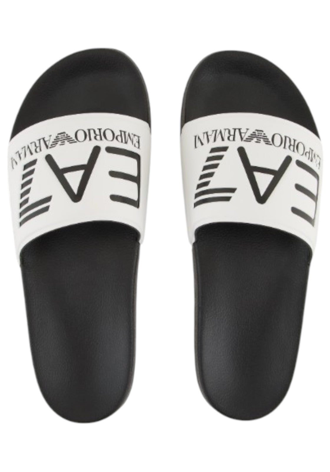 CIABATTE-INFRADITO Nero/bianco Ea7