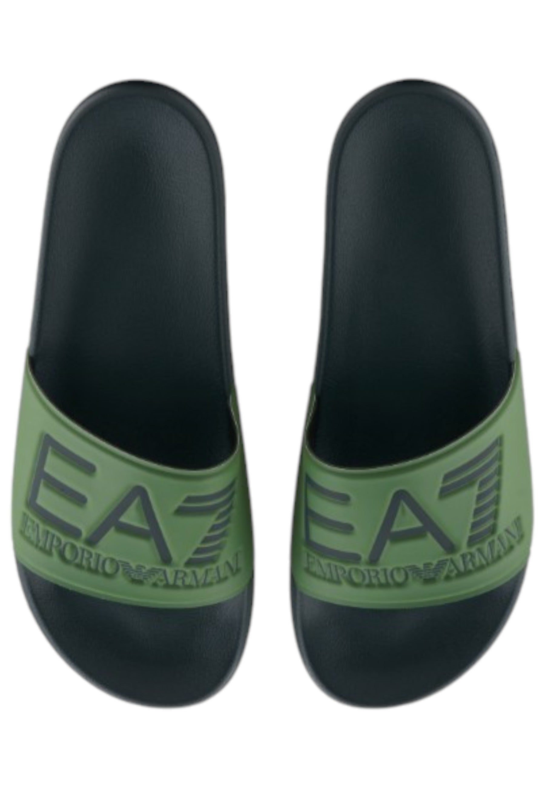 CIABATTE-INFRADITO Grigio/verde Ea7