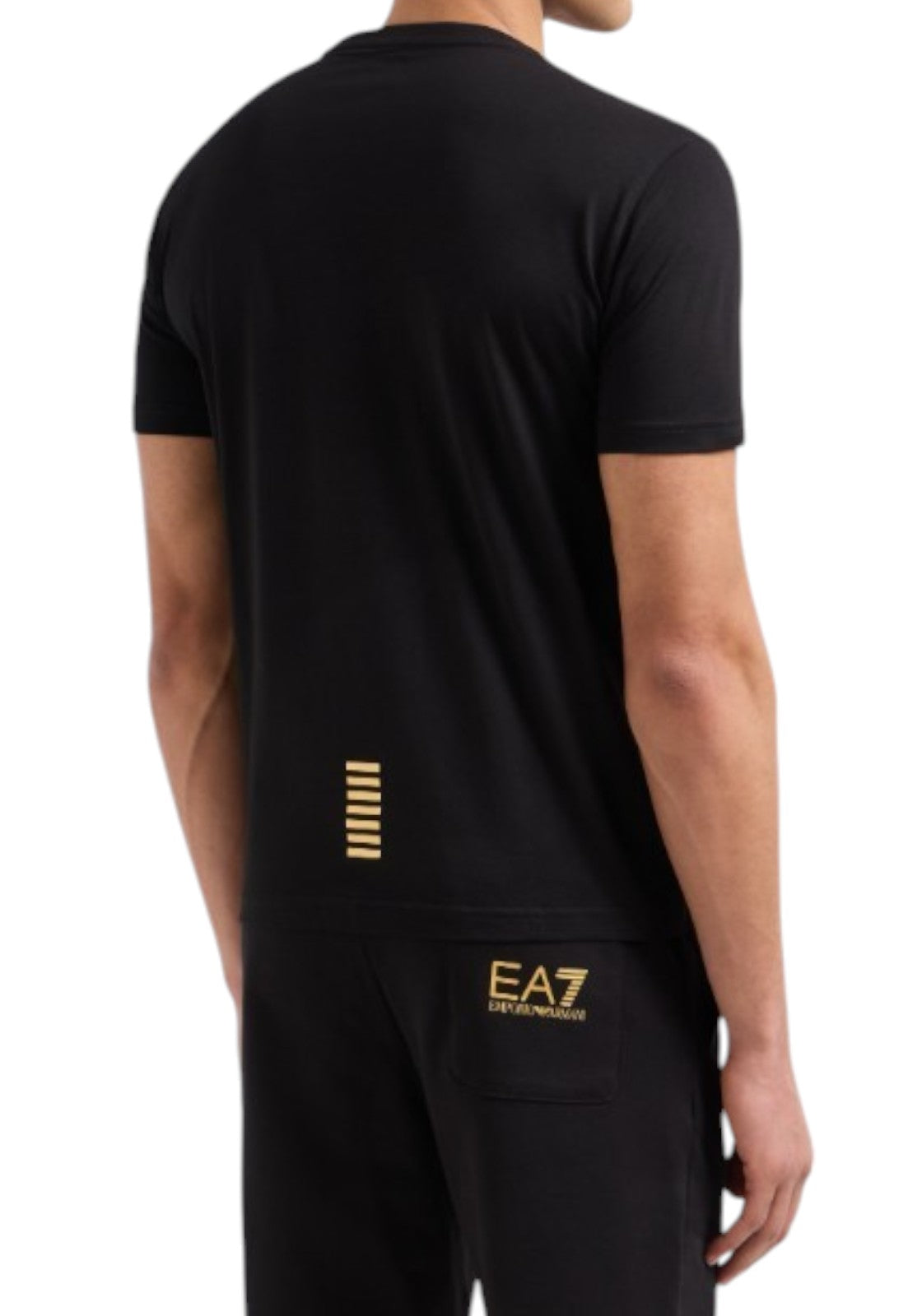 T-SHIRT E CANOTTE Nero/oro Ea7