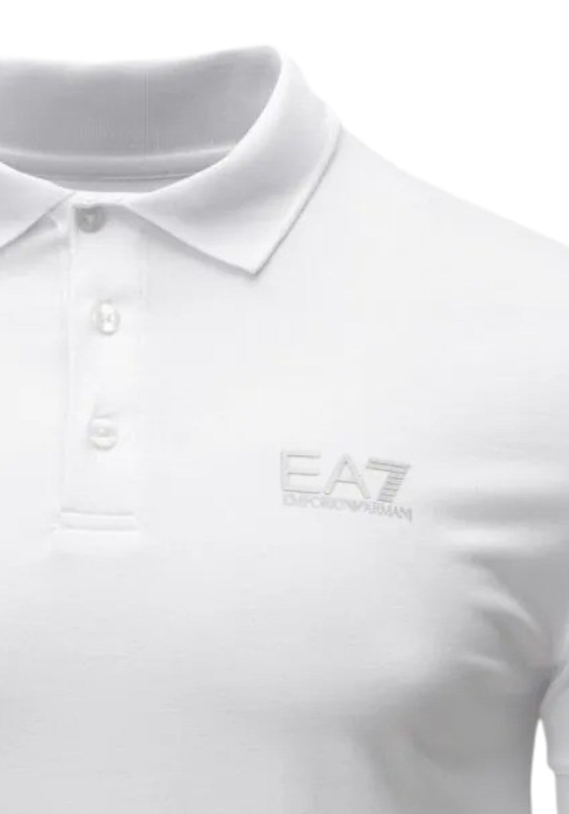 MAGLIONI E POLO Bianco/argento Ea7