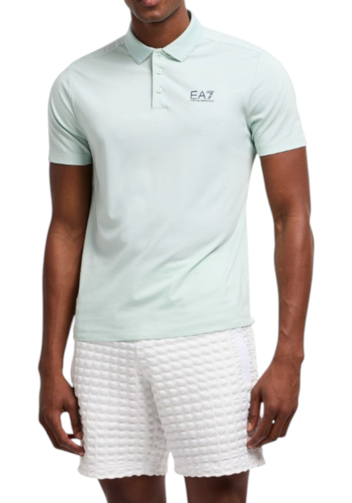 MAGLIONI E POLO Verde Acqua Ea7