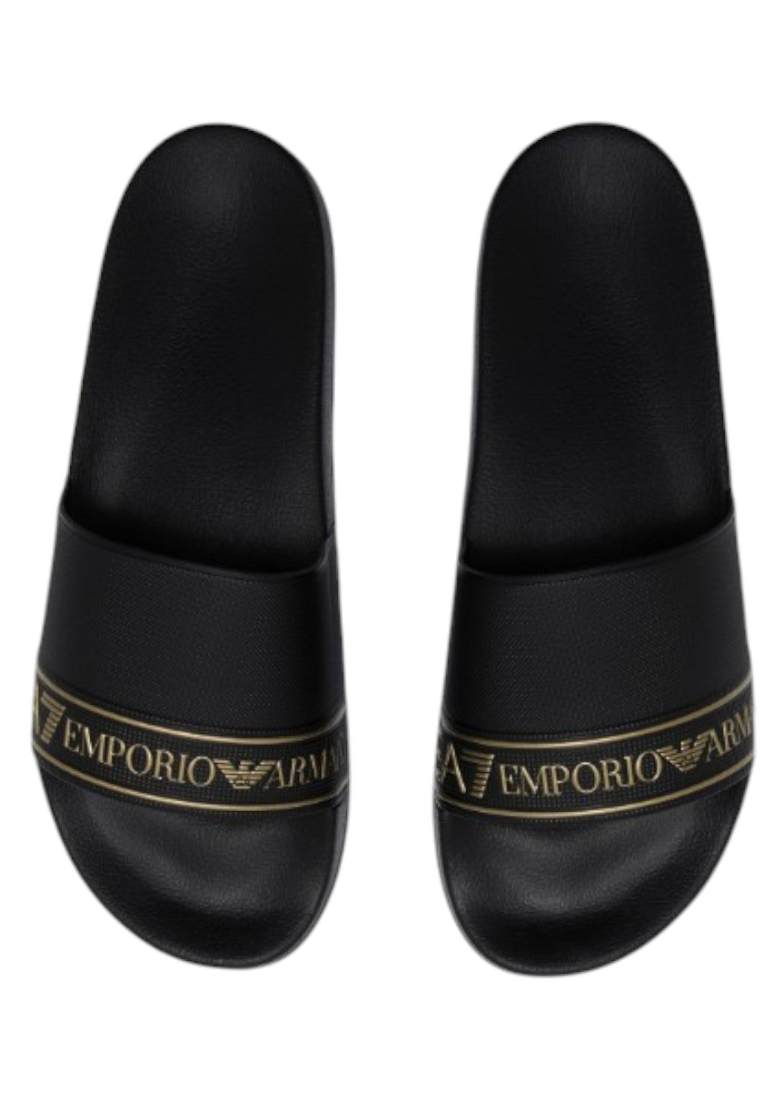 CIABATTE-INFRADITO Nero/oro Ea7