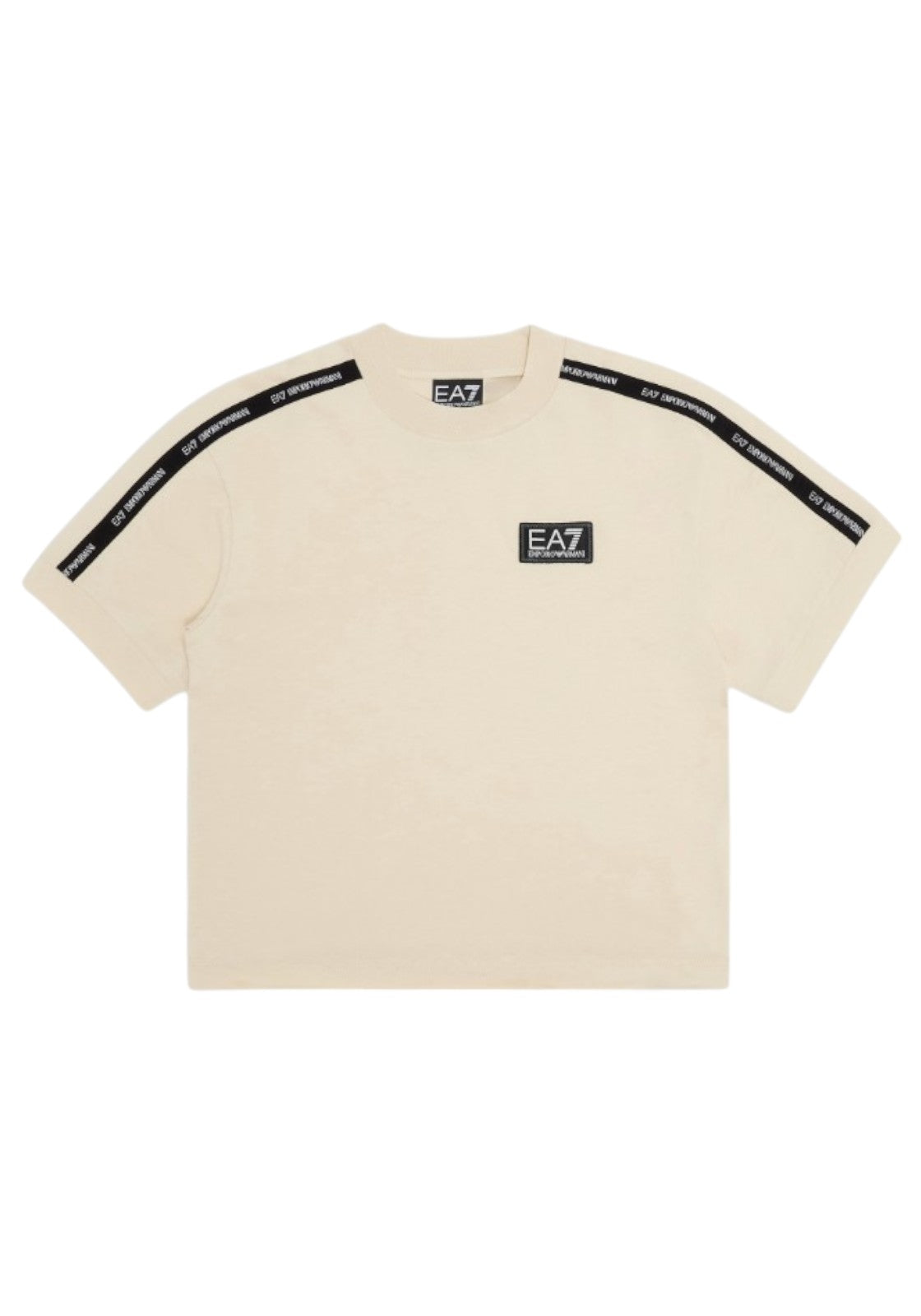 T-SHIRT E CANOTTE Beige/nero Ea7