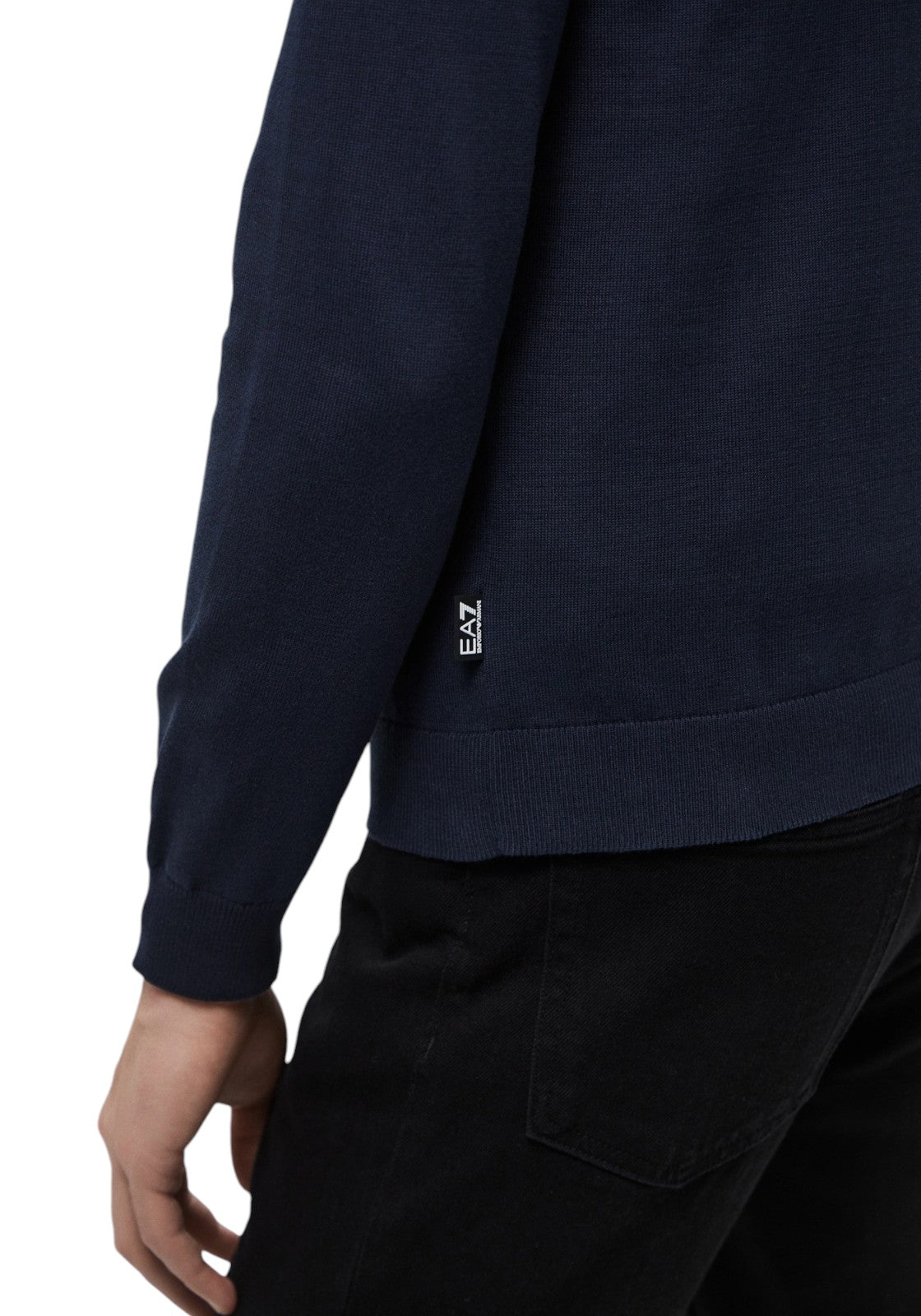 MAGLIONI E POLO Blu Notte Ea7