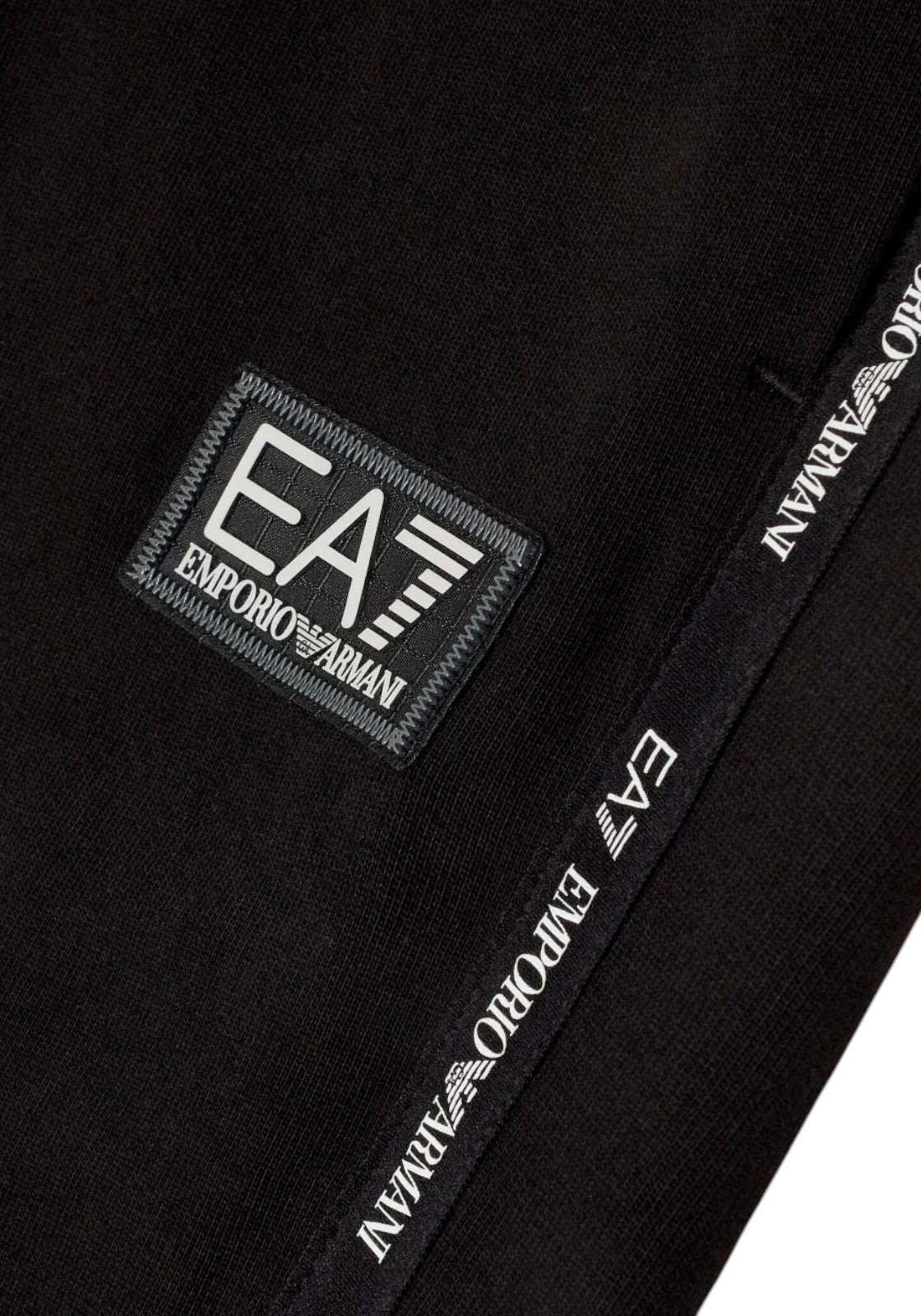 PANTALONI Nero/bianco Ea7