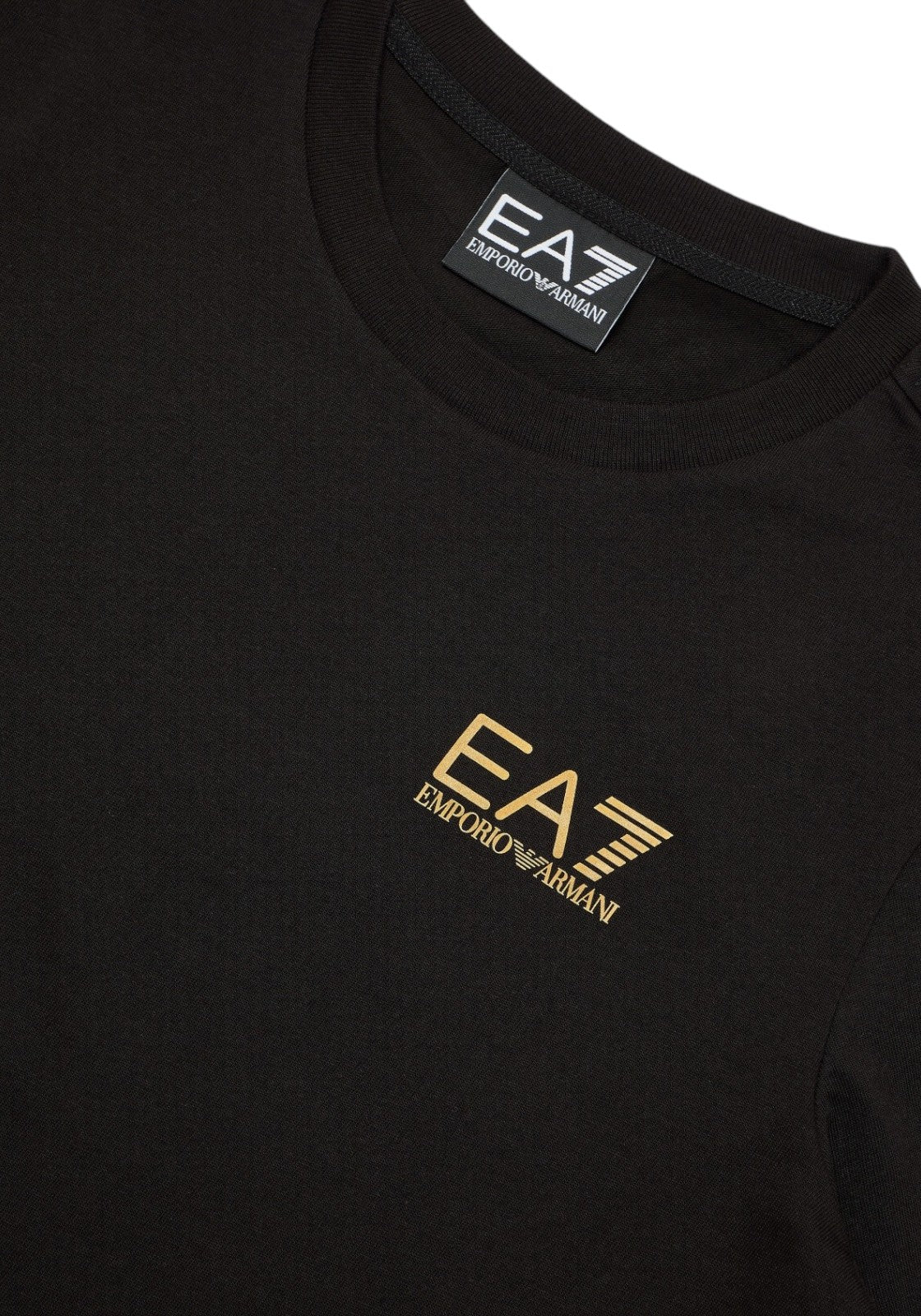 T-SHIRT E CANOTTE Nero/oro Ea7