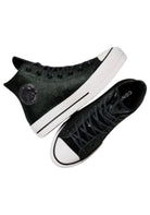 SCARPE Nero Glitter Converse