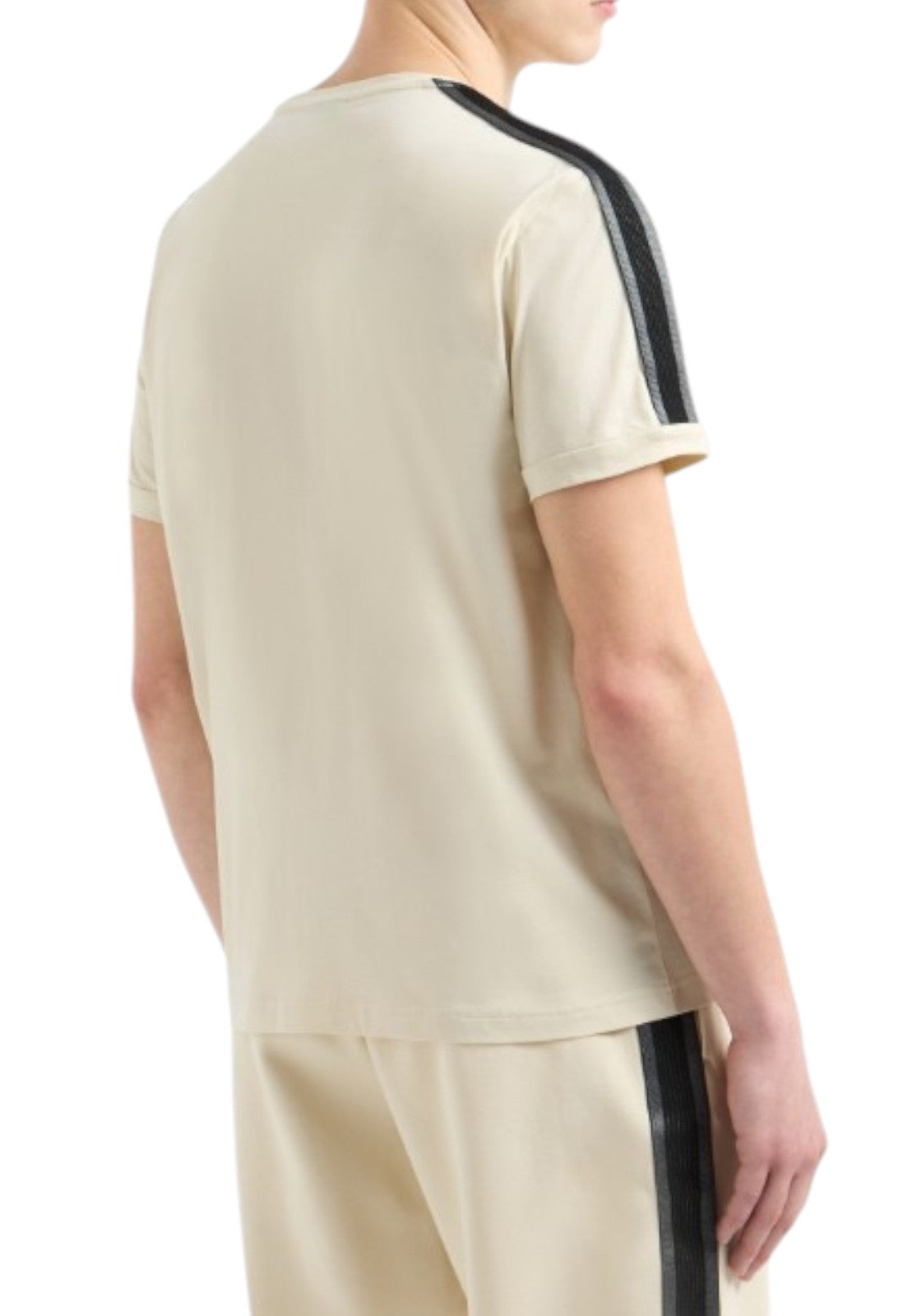 T-SHIRT E CANOTTE Beige/nero Ea7