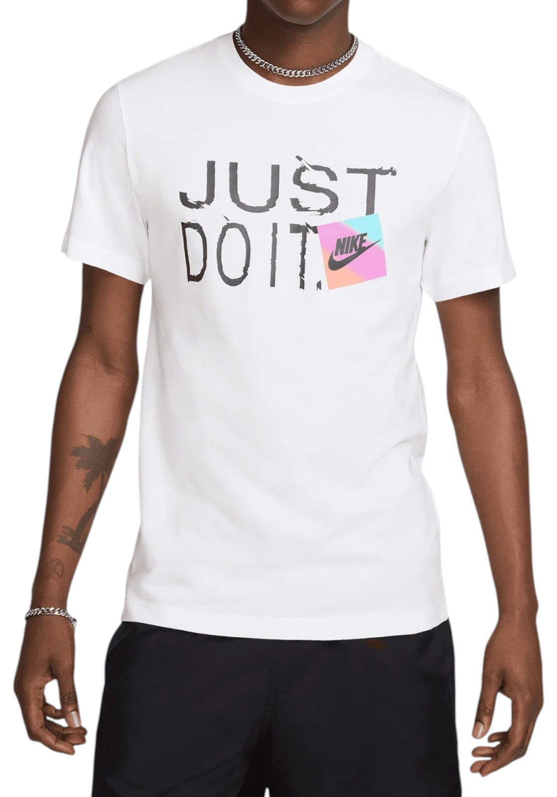 T-SHIRT E CANOTTE Bianco/nero Nike