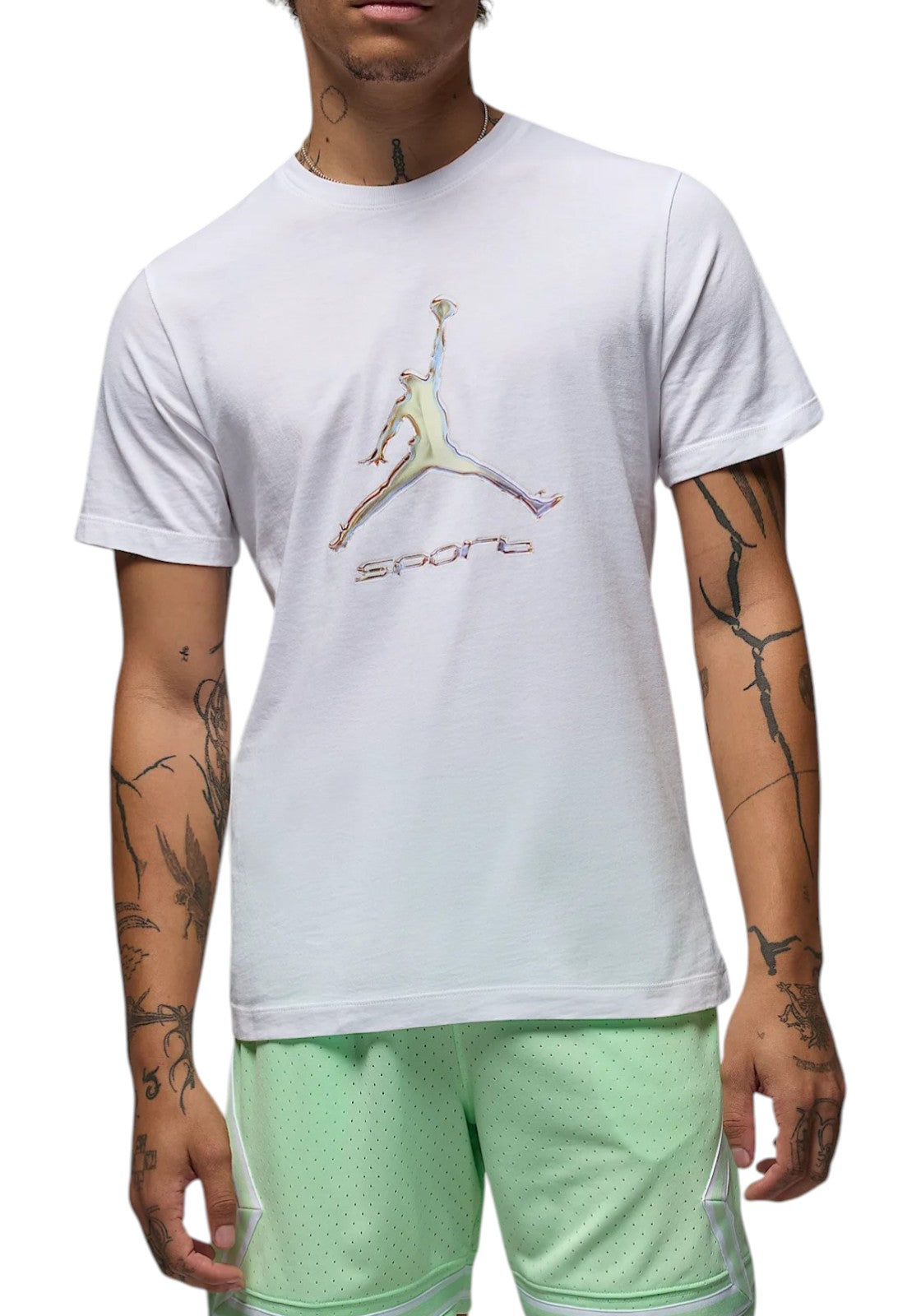 T-SHIRT E CANOTTE Bianco/grigio Nike