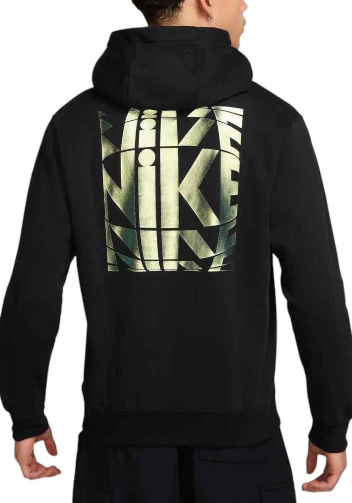 FELPE Nero/verde Nike