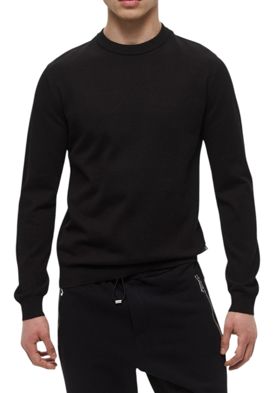 MAGLIONI E POLO Nero Ea7