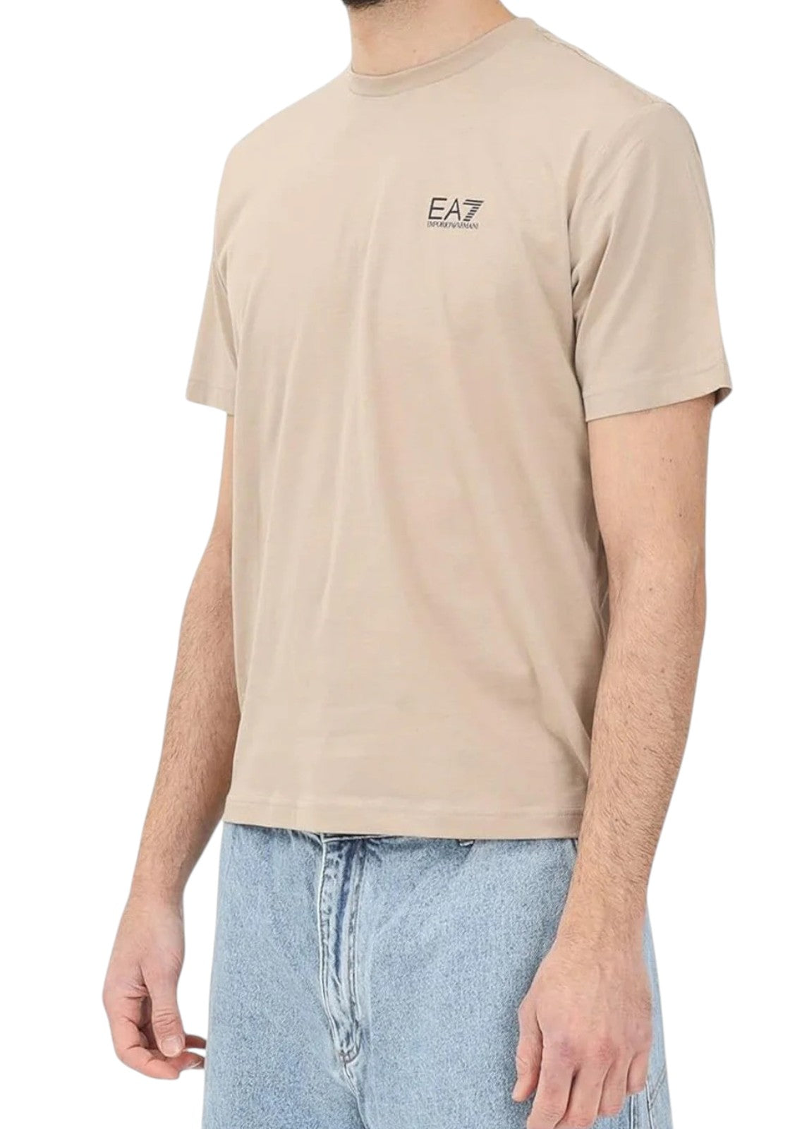 T-SHIRT E CANOTTE Beige/nero Ea7