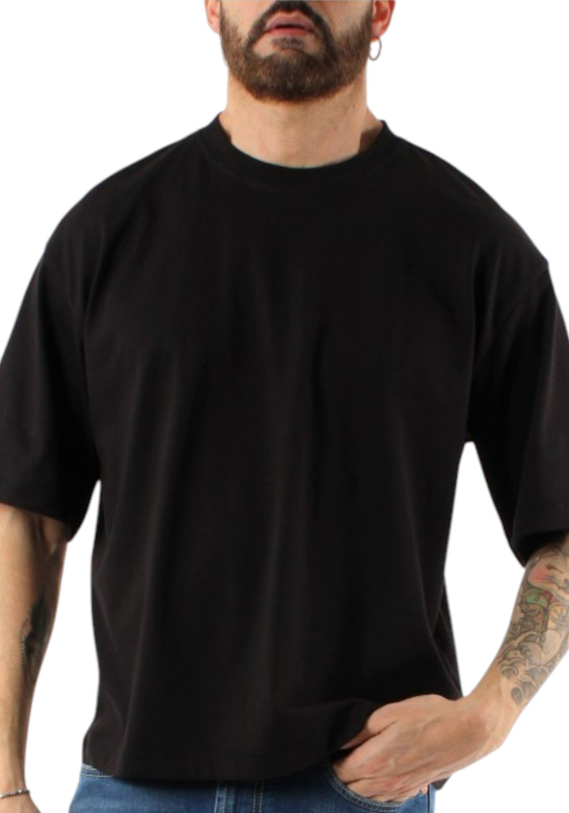 T-SHIRT E CANOTTE Nero/rosso Ea7