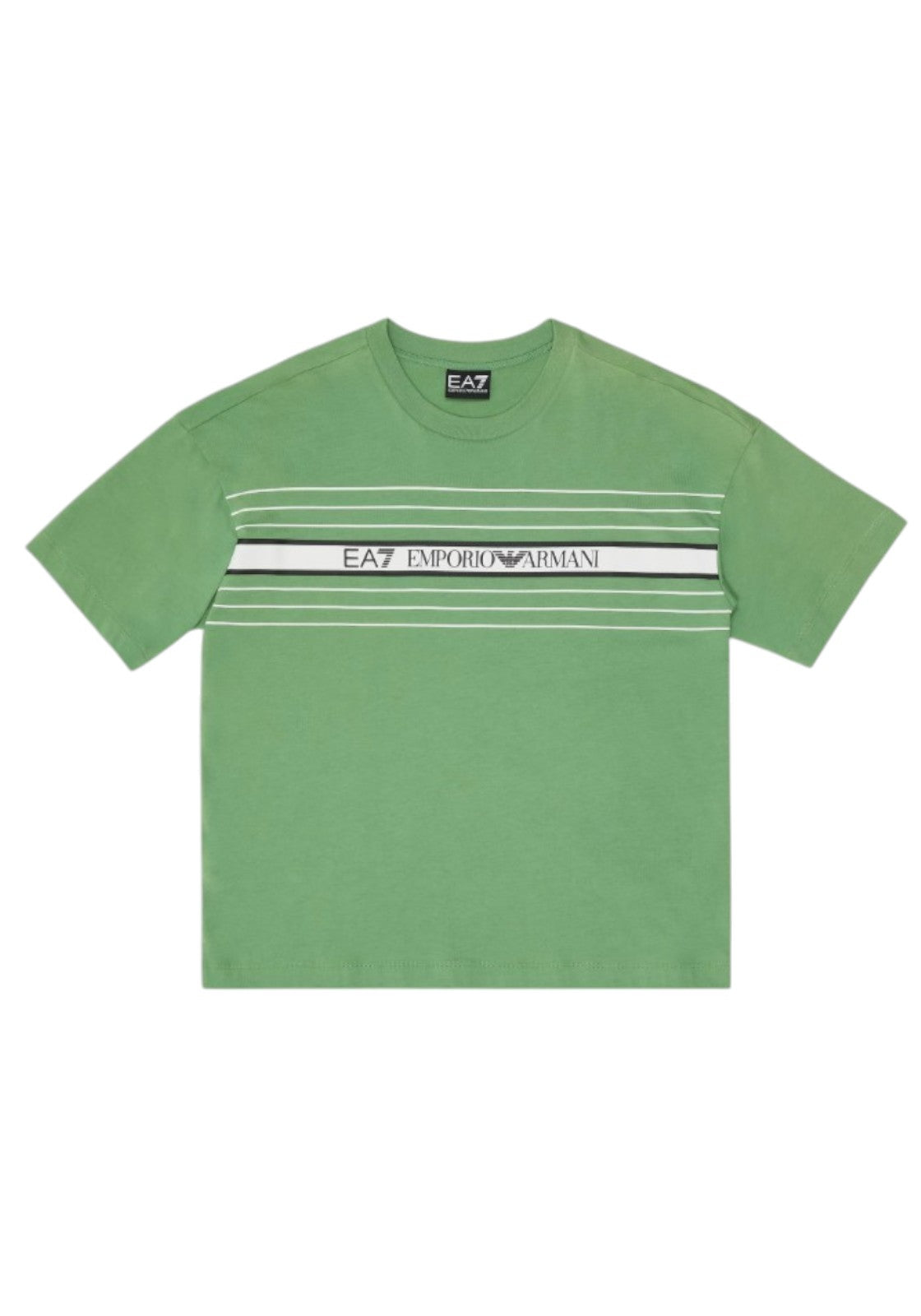 T-SHIRT E CANOTTE Verde/bianco Ea7