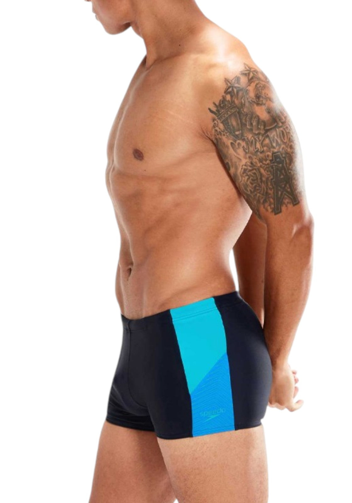 COSTUMI Nero/celeste Speedo
