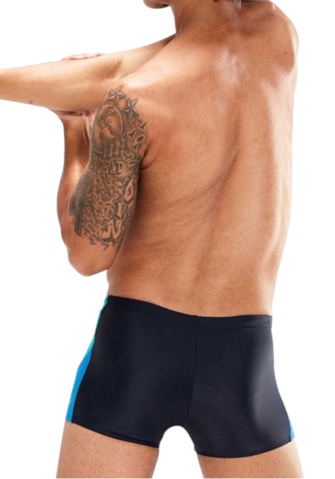 COSTUMI Nero/celeste Speedo