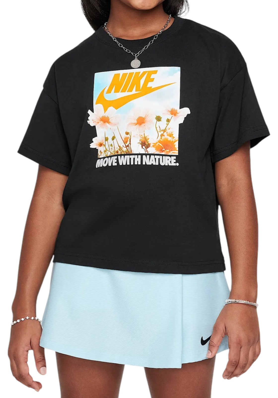 T-SHIRT E CANOTTE Nero/giallo Nike