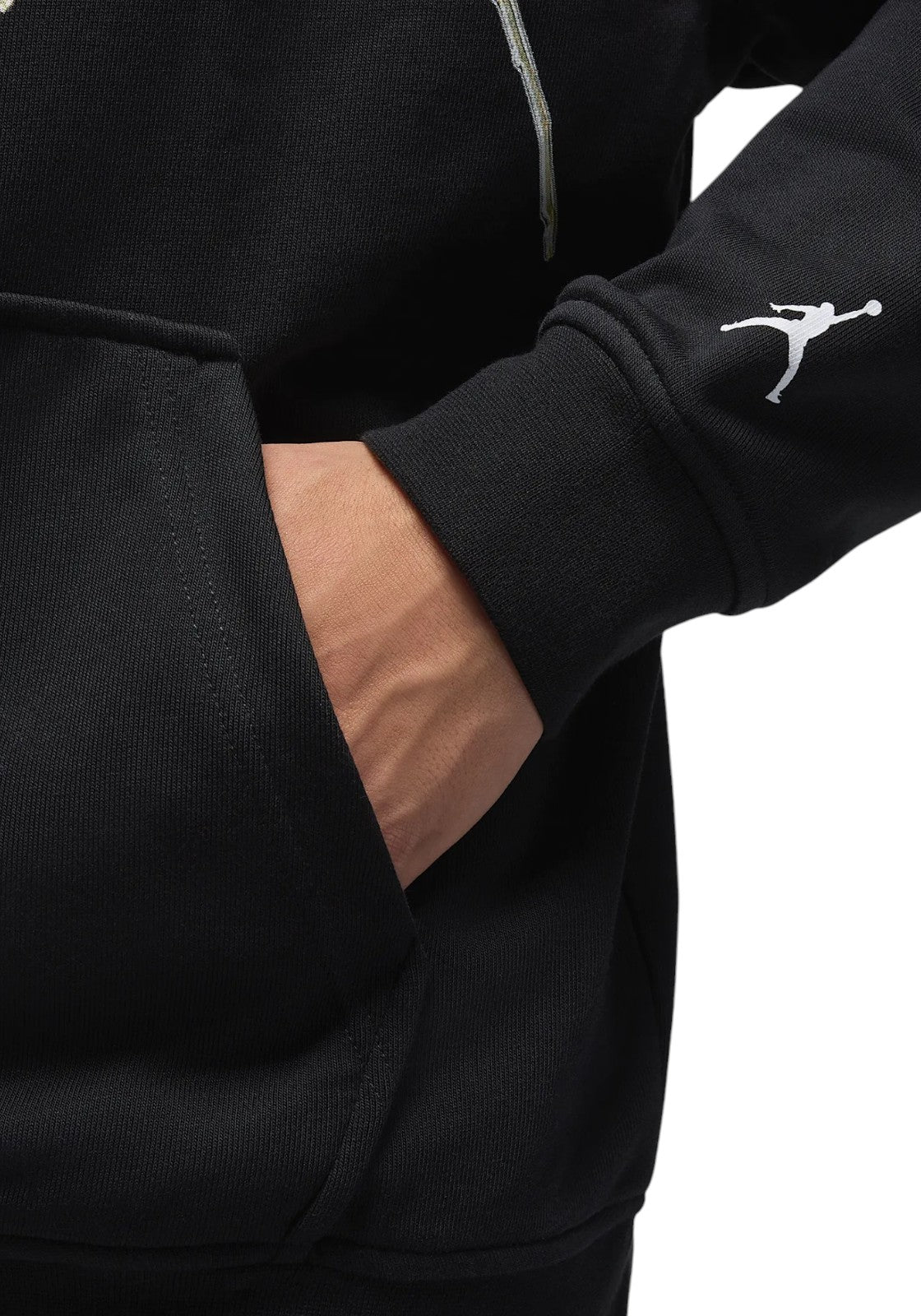 FELPE Nero/verde Nike