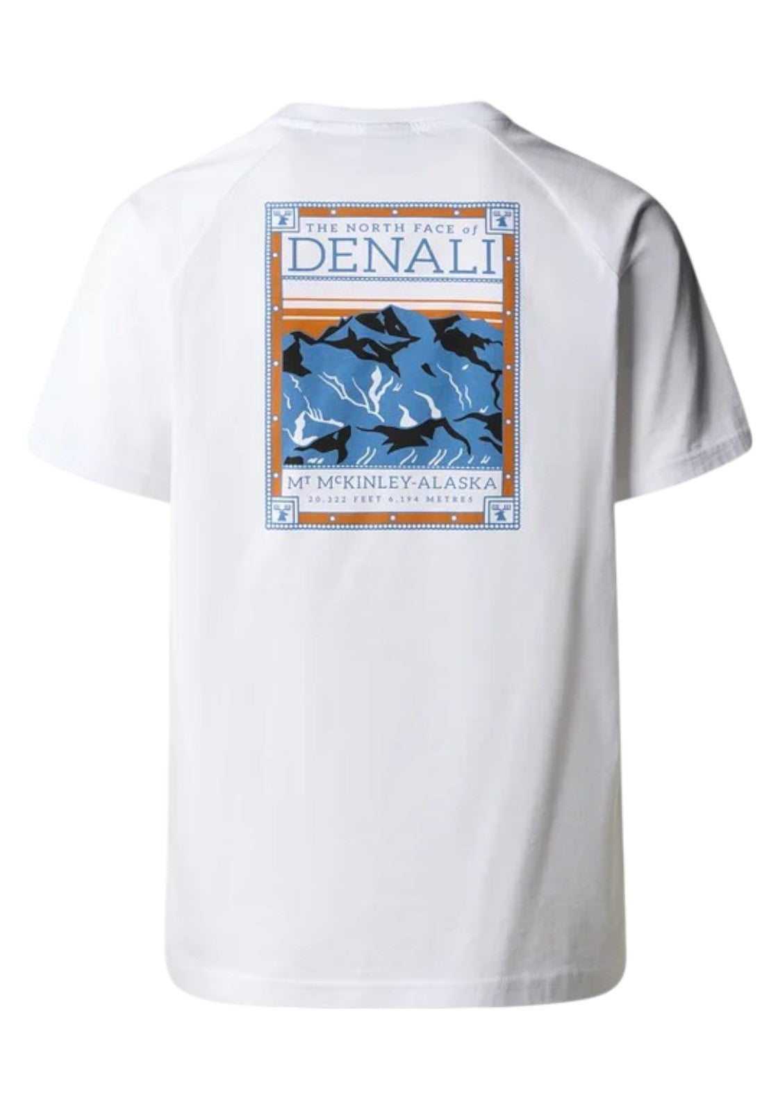 T-SHIRT E CANOTTE Bianco/celeste The North Face