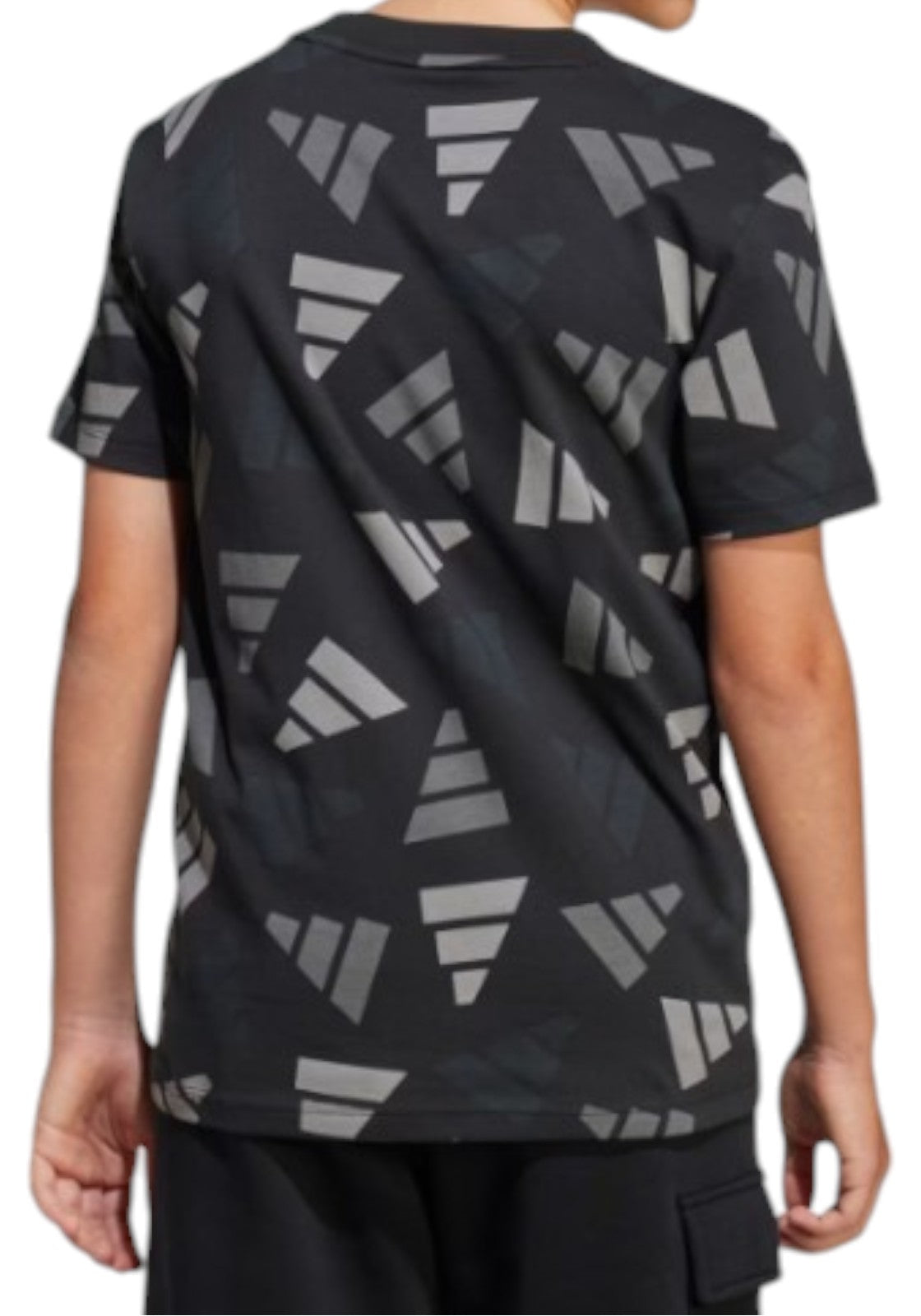 T-SHIRT E CANOTTE Nero/grigio Adidas