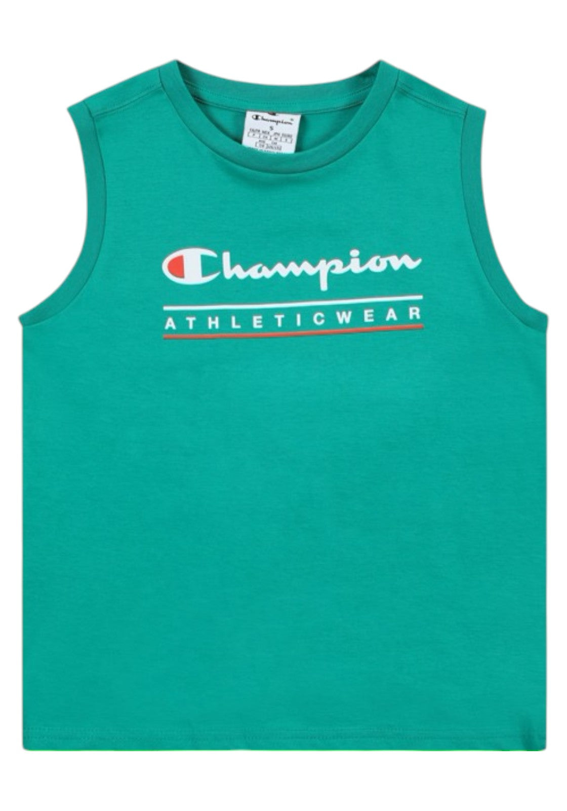 T-SHIRT E CANOTTE Verde/bianco Champion