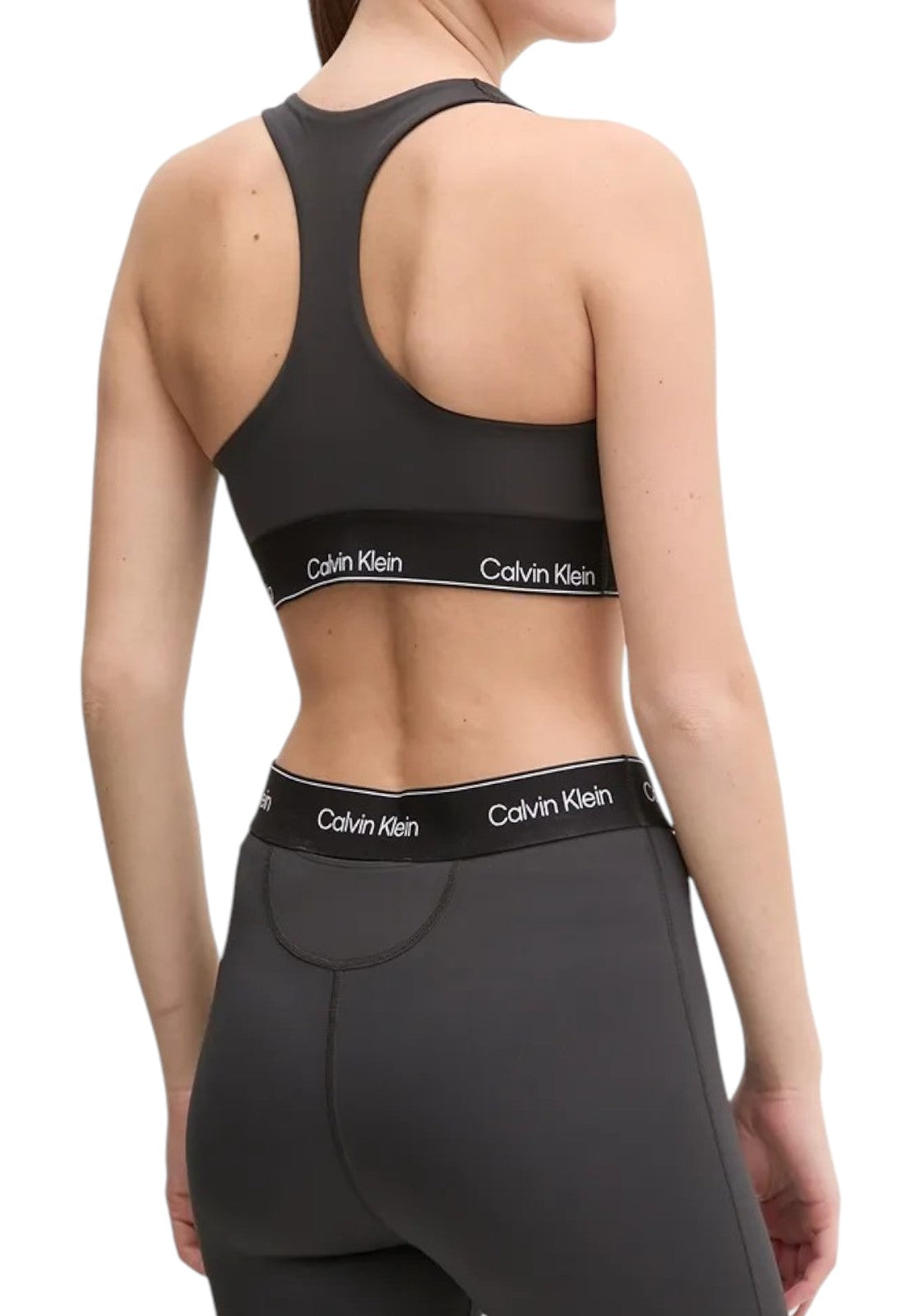TOP PALESTRA Nero Calvin Klein