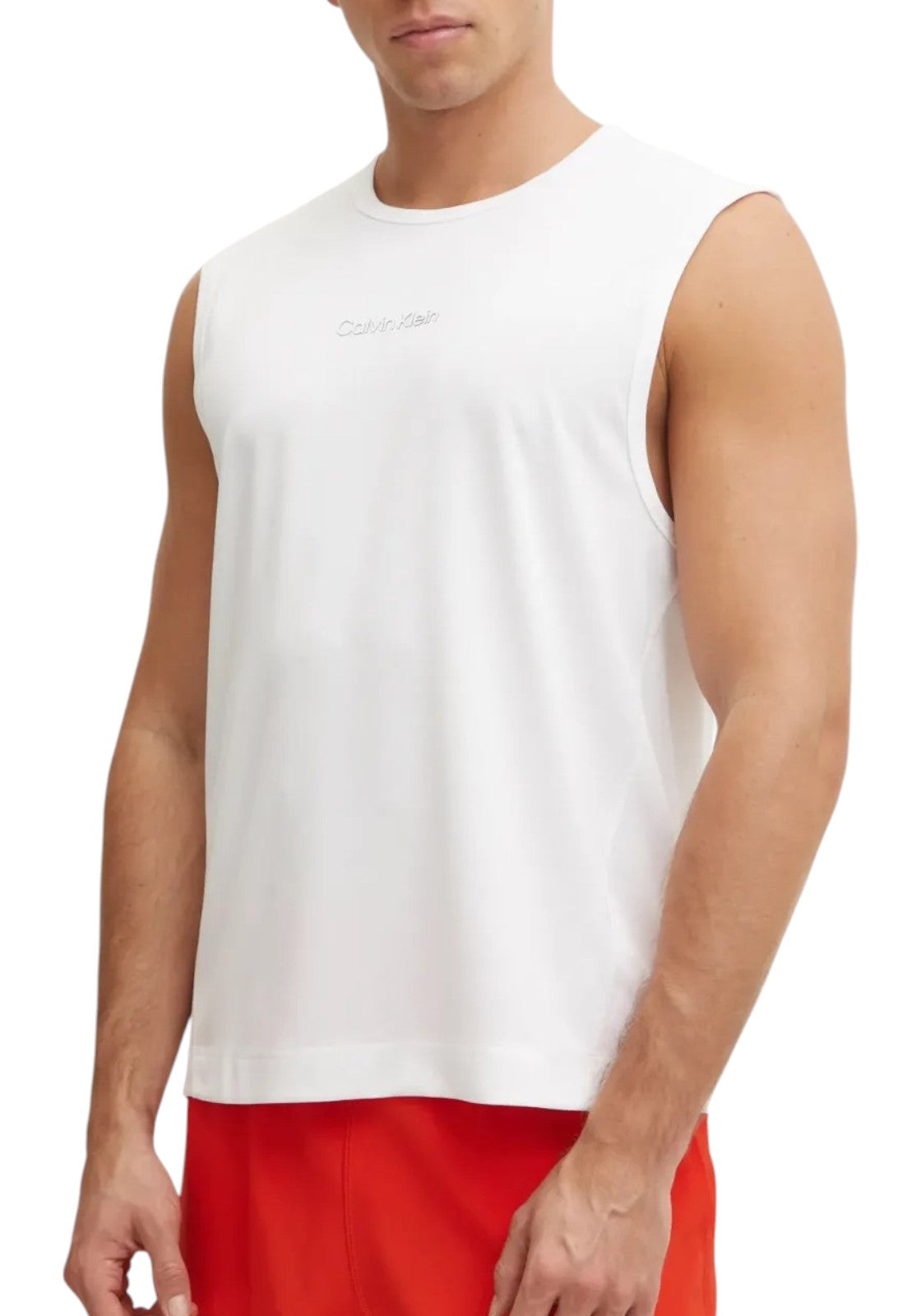 T-SHIRT E CANOTTE Bianco Calvin Klein