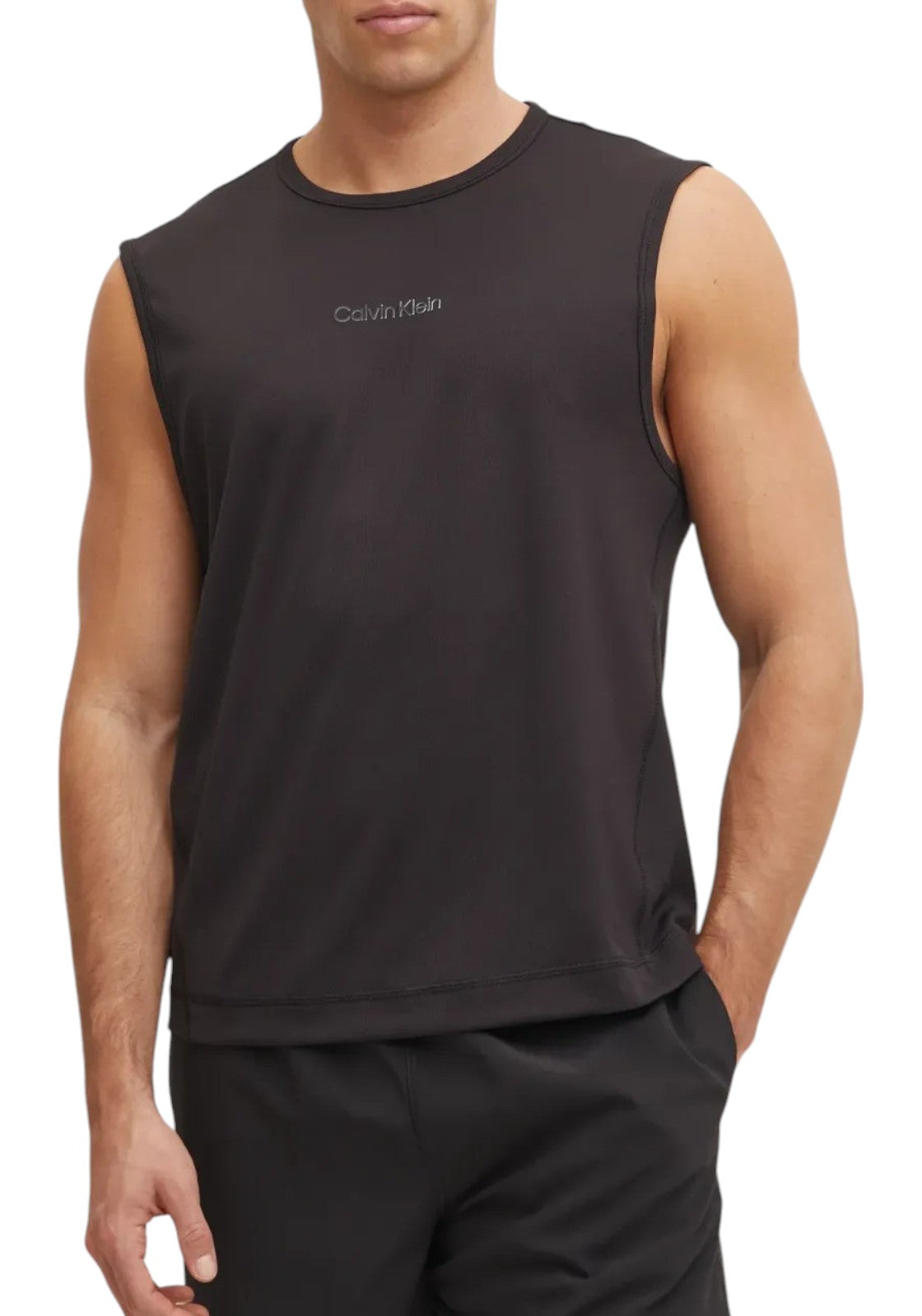 T-SHIRT E CANOTTE Nero Calvin Klein