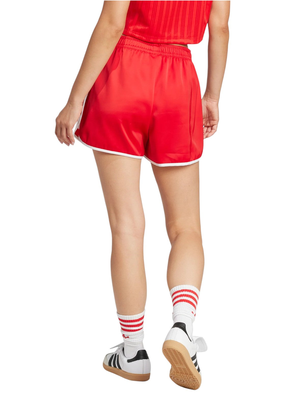 PANTALONCINI Rosso/bianco Adidas Originals