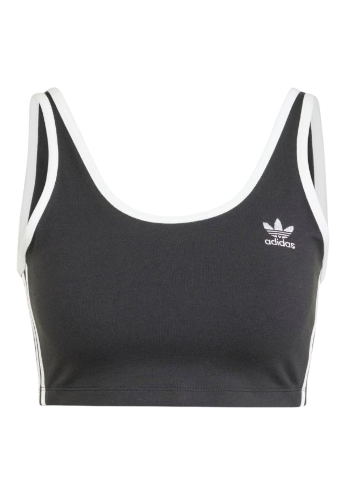 TOP PALESTRA Nero/bianco Adidas Originals