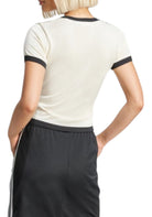 T-SHIRT E CANOTTE Panna/nero Adidas Originals