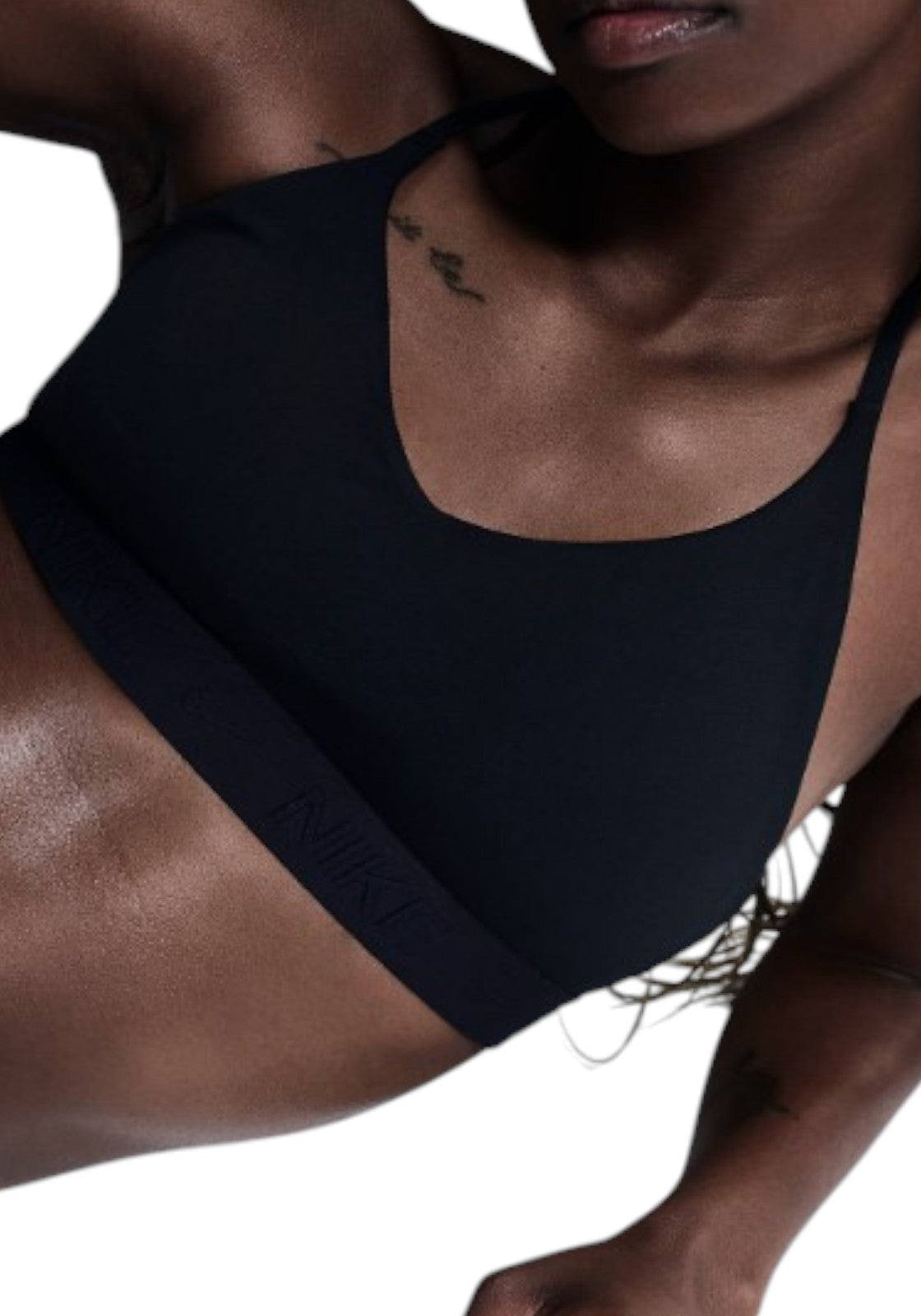 TOP PALESTRA Nero Nike