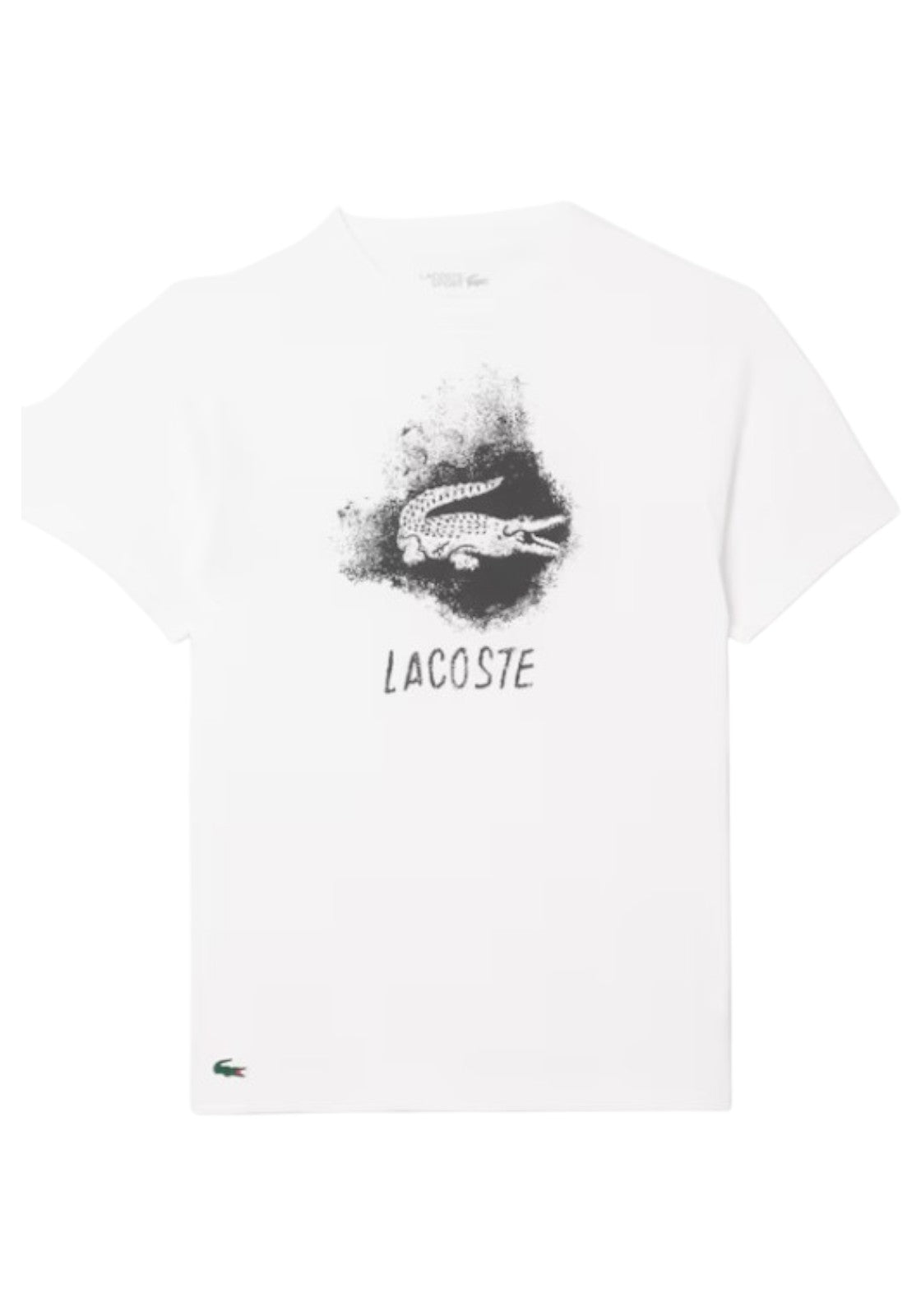 T-SHIRT E CANOTTE Bianco/nero Lacoste