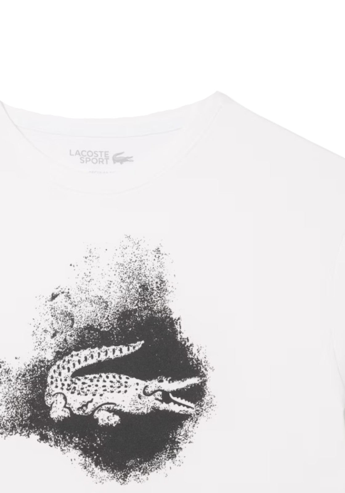 T-SHIRT E CANOTTE Bianco/nero Lacoste