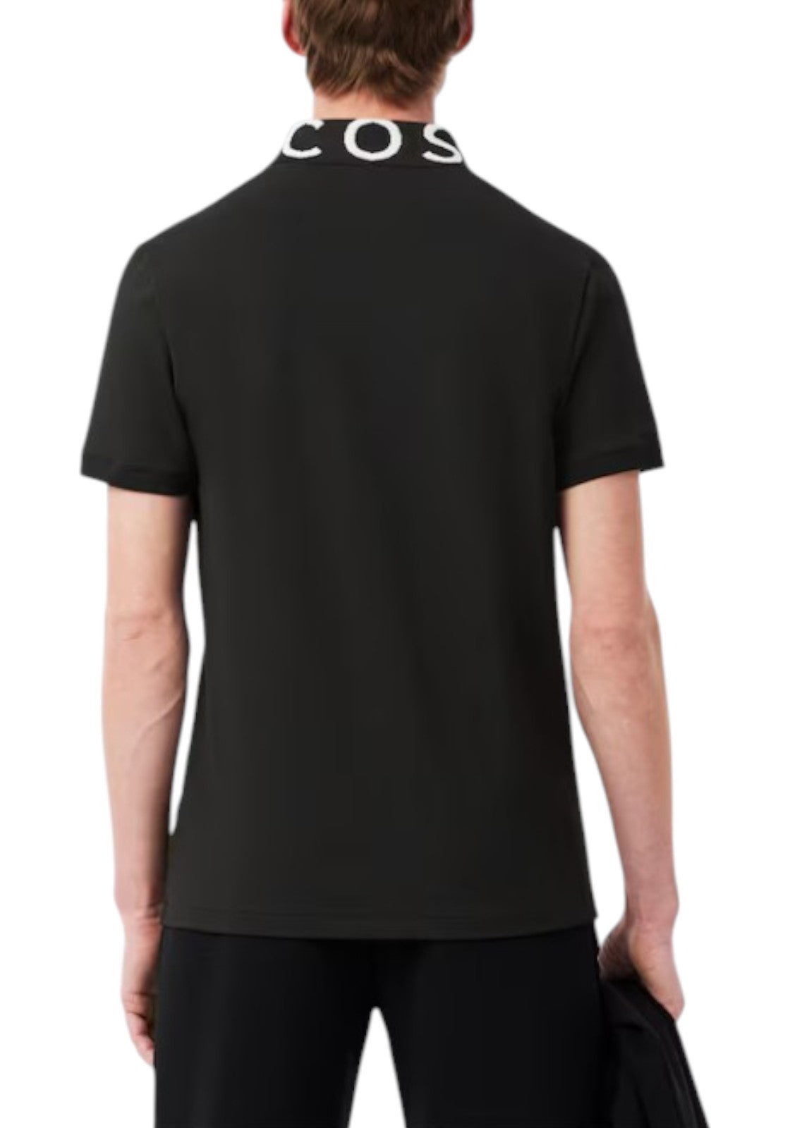 MAGLIONI E POLO Nero/bianco Lacoste