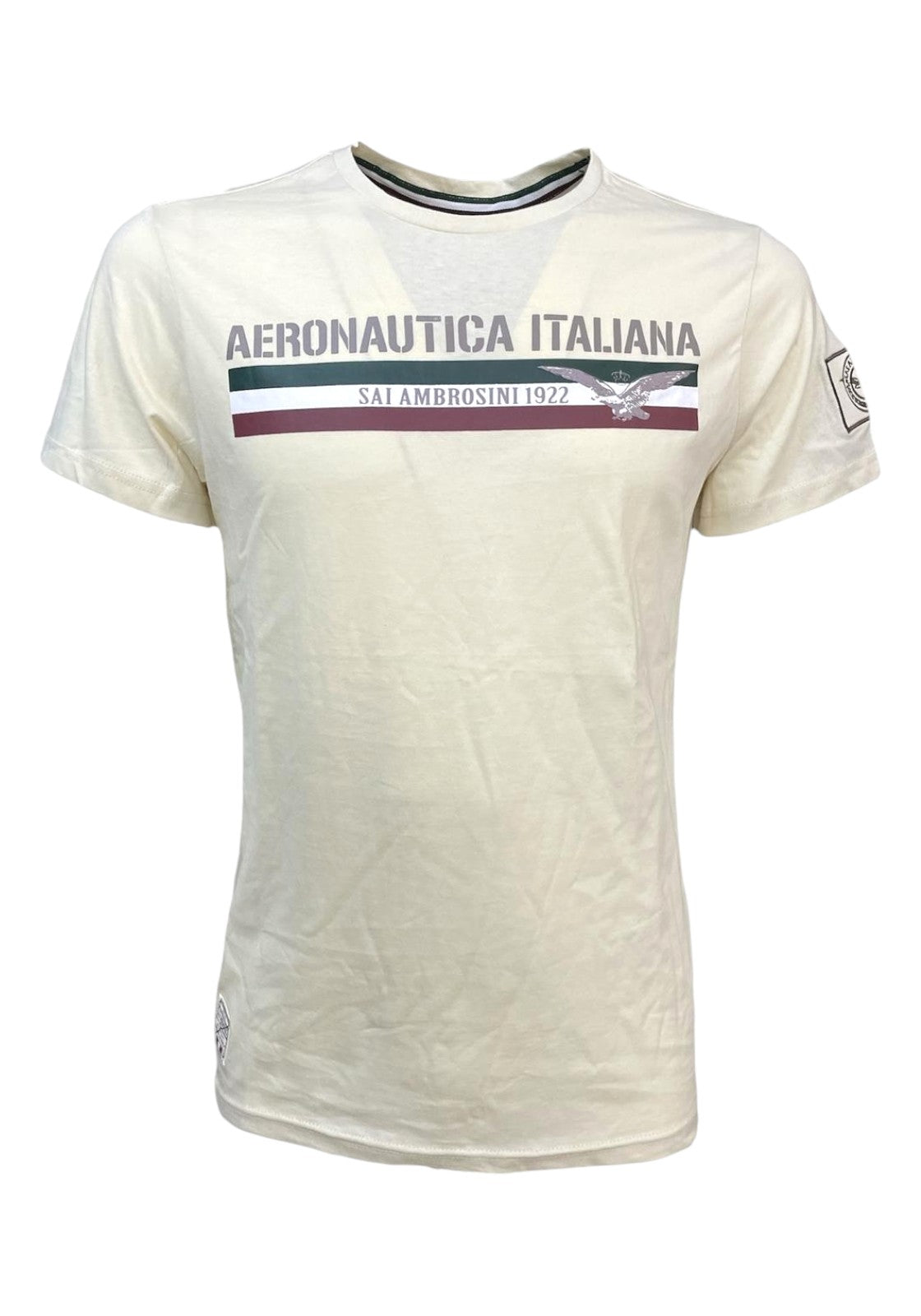 T-SHIRT E CANOTTE Beige Aeronautica It.