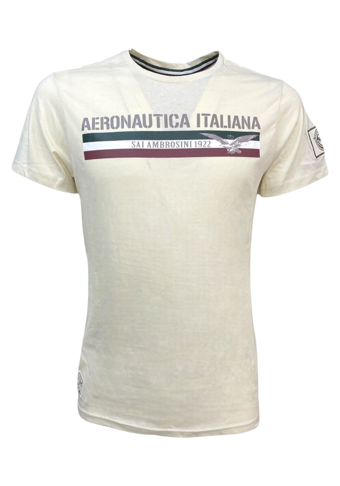 T-SHIRT E CANOTTE Beige Aeronautica It.