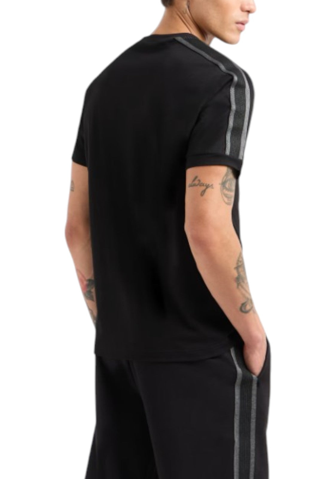 T-SHIRT E CANOTTE Nero/grigio Ea7