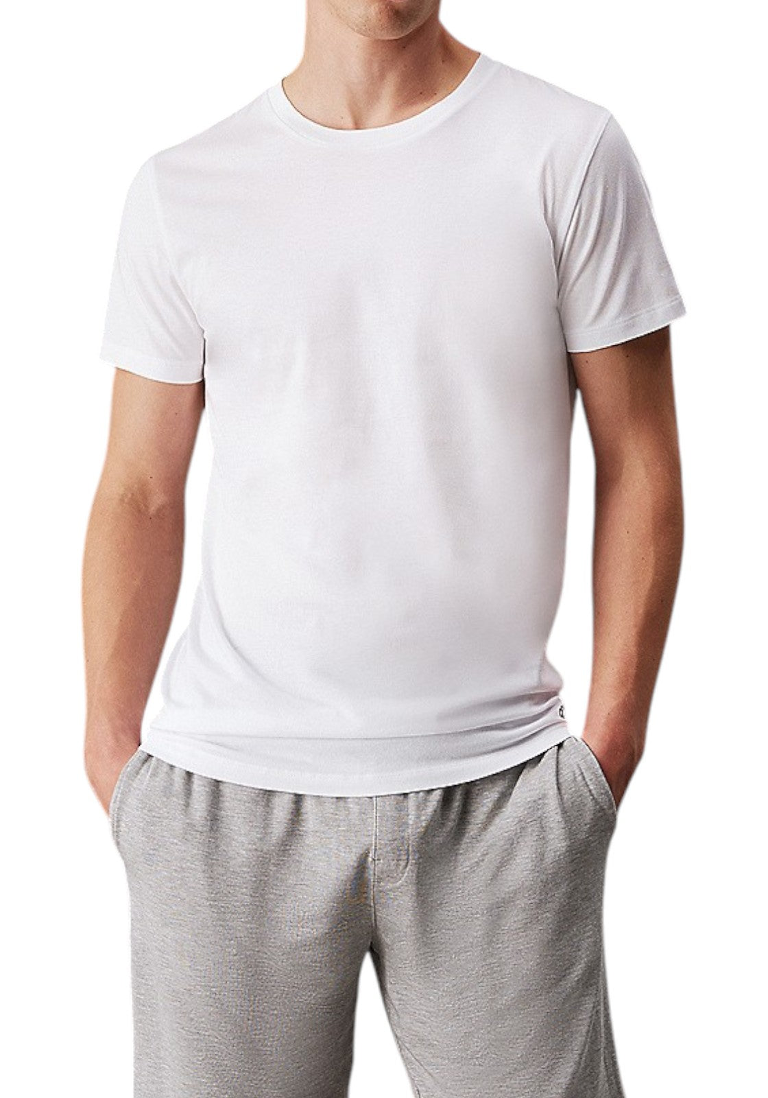 T-SHIRT E CANOTTE Bianco/nero Calvin Klein