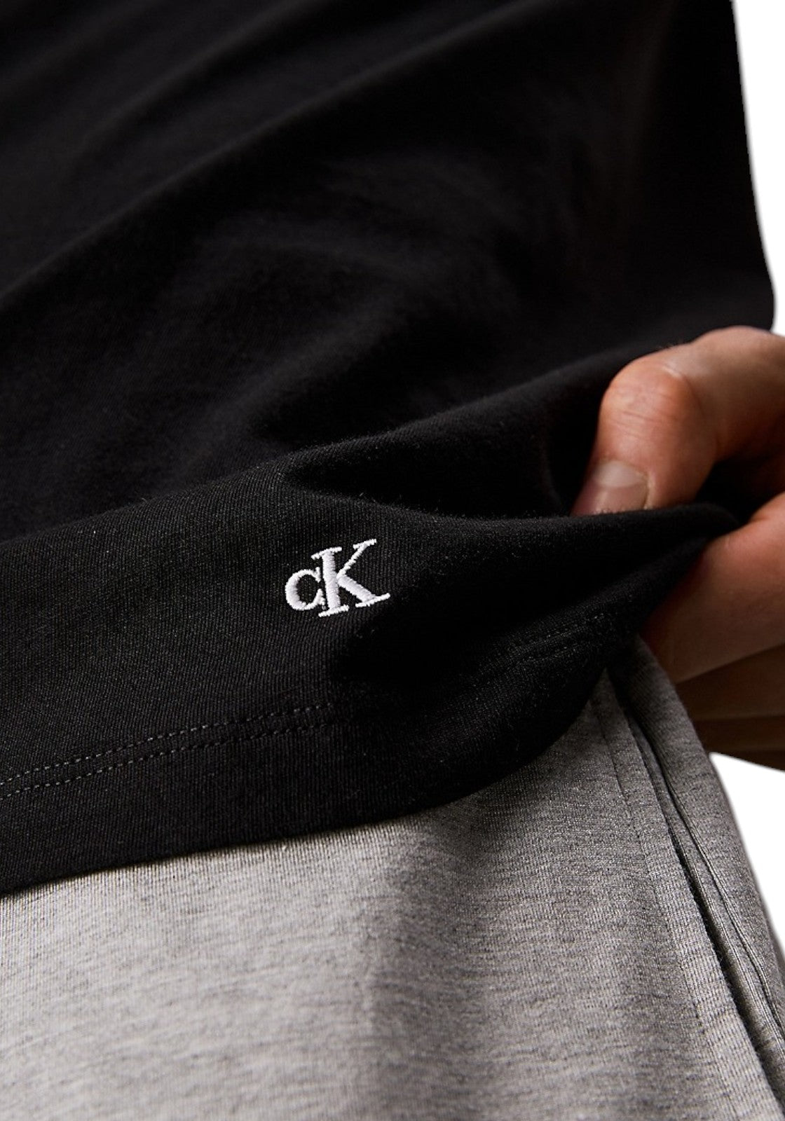 T-SHIRT E CANOTTE Bianco/nero Calvin Klein