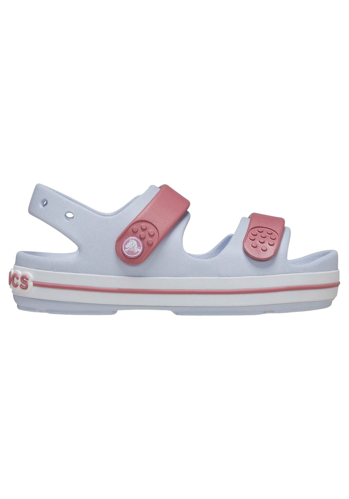 CIABATTE-INFRADITO Celeste/rosa Crocs