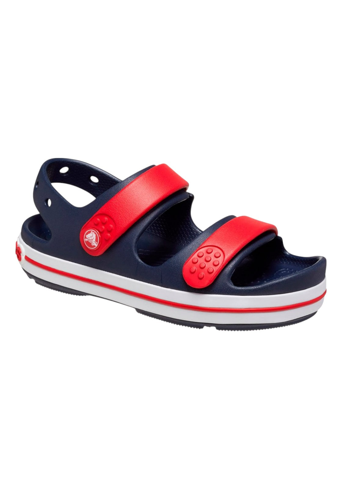 CIABATTE-INFRADITO Blu/rosso Crocs